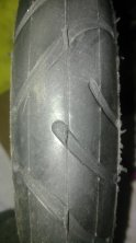 Шина (дитяча візка) 280*65 (SA-266 Deli tire) LTK