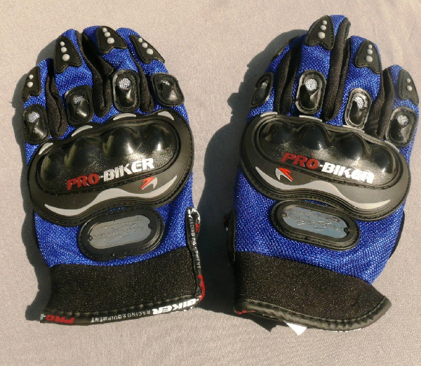 Перчатки PRO-BIKER (синие) VDK-2
