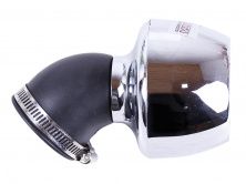 Фільтр повітряний (нульовик) Ø38mm, 45*, турбіна (хром) AMG