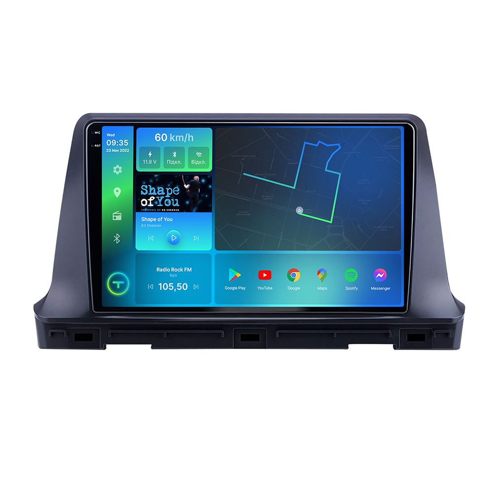 Штатна магнітола Torssen 2K Kia Seltos 2020+ FL9 4+64Gb 4G Carplay DSP