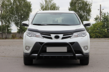 Кенгурятник WT003 Black (нерж) Toyota Rav 4 2013-2018 рр.