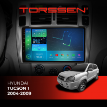 Штатна магнітола Torssen Hyundai Tucson 1 04-09 F10432 4G Carplay DSP
