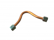 Трубка компрессора, гайки 10/10 L-130мм AZT