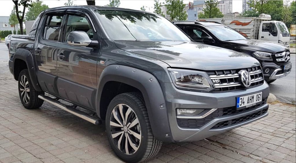Молдинг на двері OmsaLine (6 шт, ABS) для Volkswagen Amarok 2010-2022 рр