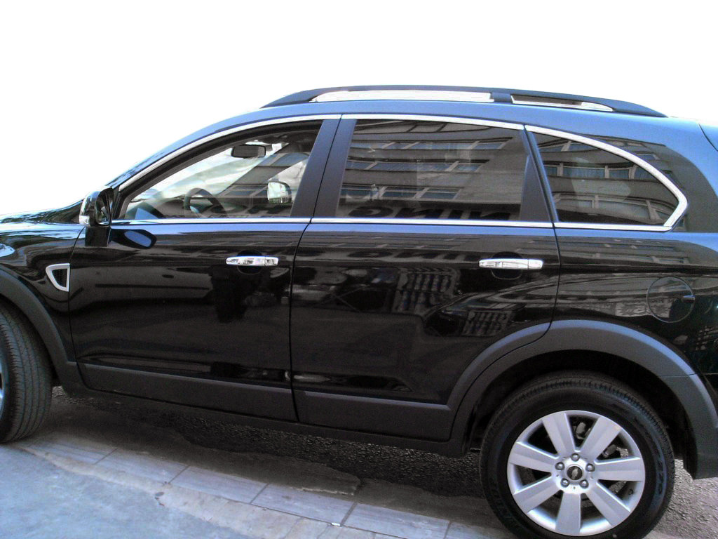 Верхня окантовка вікон (6 шт, нерж) для Chevrolet Captiva 2006-2019 рр