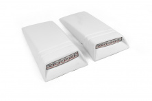 Вставки на дах із LED (2 шт, під фарбування) Volkswagen Amarok 2010-2022 рр.