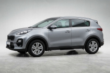 Бокові пороги Tayga V2 (2 шт., Алюміній) Kia Sportage 2021- рр.