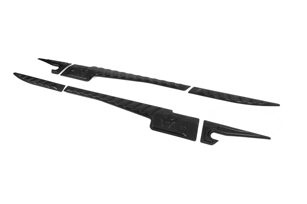 Верхні молдинги дверей (6 шт, ABS) для Volkswagen Amarok 2010-2022 рр