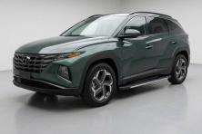 Бокові пороги Bosphore Grey (2 шт., Алюміній) Hyundai Tucson NX4 2021- рр.