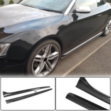 Бокові пороги (Купе/кабріолет, Карбон) Audi A5 2007-2015 рр.