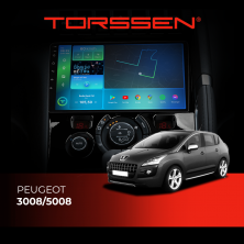 Штатна магнітола Torssen 2K Peugeot 3008/5008 F9464 4G Carplay DSP