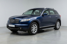 Бокові пороги Maya V1 (2 шт., Алюміній) Infiniti FX 2003-2008 рр.