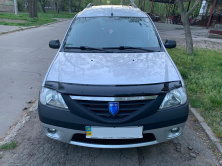 Дефлектор капота (EuroCap) Dacia Logan I 2005-2008 рр.