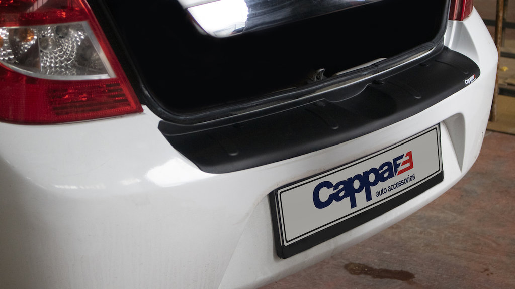 Накладка на задній бампер EuroCap (ABS) для Dacia Logan II 2013-2022 рр
