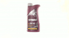 Масло 4T, 1л (SAE 5W-40, синтетика, Extreme 5W-40 API SN/CF) MANNOL
