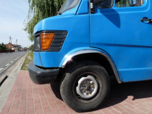 Накладки на арки (4 шт, нерж) для Mercedes T1 (207-410) 1977-1995 рр
