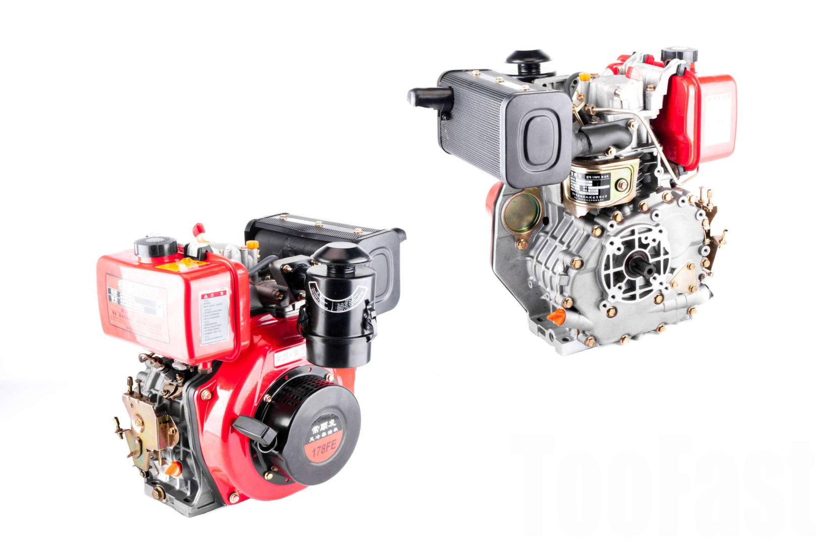 Двигатель м/б   178F   (6Hp)   (дизель, воздушное охлаждение, 4,41 кВт, 3600 об/мин, 296 см3)   DIGGER