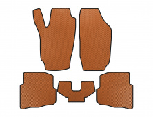 Килимки EVA (Помаранчевий) Seat Ibiza 2002-2009 рр.