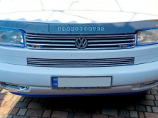 Рамка під номер хром Transporter (1 шт, нержавіюча сталь) Volkswagen T4 Transporter 1990-2003 рр.