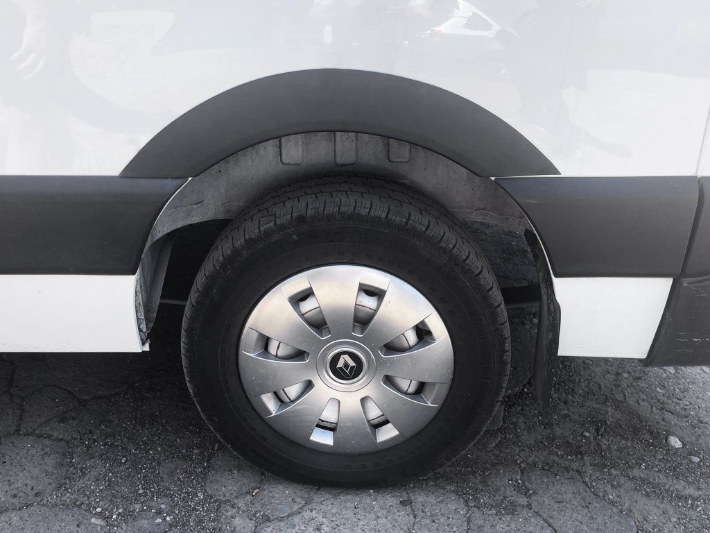 Накладки на арки (4 шт, чорні, ABS) для Nissan NV400 2010-2024 рр