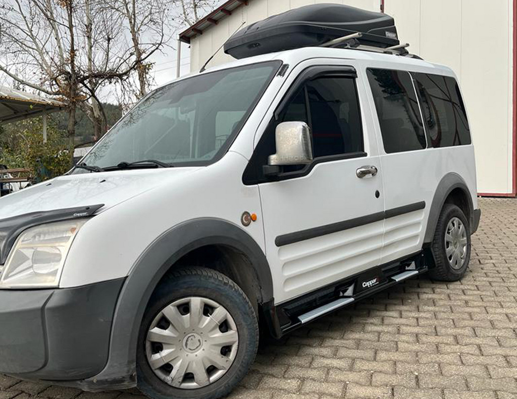 Бокові підніжки Sorento-style (EuroCap) для Ford Connect 2002-2006 рр