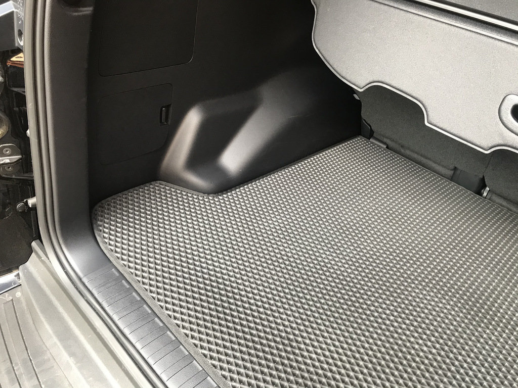 Килимок багажника 5 місцевий 2018-2025 (EVA, чорний) Elegance, Prestige, Premium, Comfort для Toyota Land Cruiser Prado 150