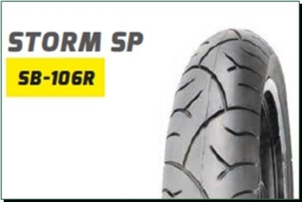 Мотошина 130/90 -15 TL (SB-106R STORM SR DELI ,бескамерная) LTK