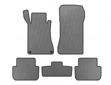Килимки EVA (Купе, Сірий) Mercedes CLK W209 2002-2010 рр.