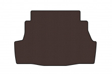Гумовий килимок в багажник Carsuit (SD, коричневий) Nissan Almera B10 Classic 2006-2012 рр.