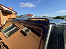 Козирок BRB V2 дизайн 2019 (ABS) Mercedes G сlass W463 1990-2018 гг.