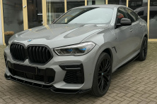 Ніздрі 1 Bar (2019-2022, чорний матовий) BMW X6 G06 2019-2027 рр.