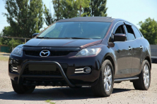 Передній захист WT003 Black (нерж.) Mazda CX-7 2006-2012 рр.