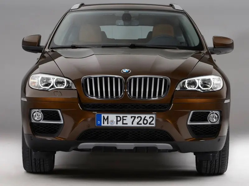 Передня та задня накладки (2 шт) для BMW X6 E-71 2008-2014 рр