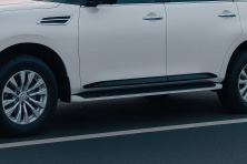 Молдинги дверні (4 шт, чорні) для Nissan Armada 2016-2024 рр