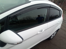 Вітровики (4 шт., Sunplex Sport) Ford Fiesta 2008-2017 рр.