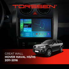 Штатна магнітола Torssen 2K Great Wall Hover Haval H3/H5 2011-2016 F98256 4G Carplay DSP