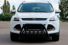 Кенгурятник WT002 Black (нерж.) Ford Kuga/Escape 2013-2019 рр.