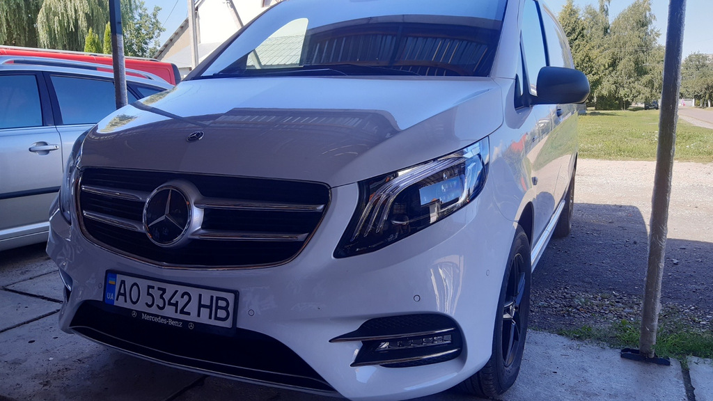 Передні фари LED (Maybach-дизайн, 2 шт) для Mercedes Vito / V-class W447 2014- рр