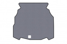 Гумовий килимок в багажник Carsuit (SD, сірий) Mercedes C-class W203 2000-2007 рр.