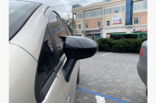 Накладки на дзеркала BMW-Style (Для Fiat 500, 2 шт) Fiat 500/500L 2013-2022 рр.