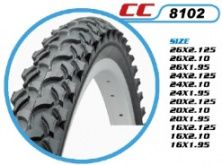 Велосипедная шина 16 * 2,10 DURRO CC8102 / BH-102 Косичка шиповка LTK-3