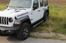 Бокові пороги Duru (2 шт., Алюміній) Jeep Wrangler 2018- рр.