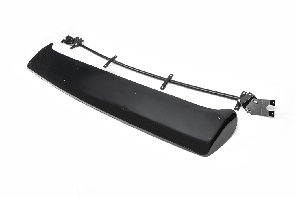 Козирьок на лобове скло (чорний глянець, 5мм) для Nissan Primastar 2002-2014 рр