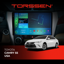Штатна магнітола Torssen 2K Toyota Camry 55 USA F10332 4G Carplay DSP