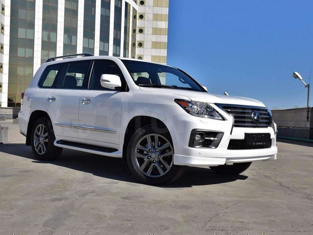 Комплект обвісів 2012-2016 (F-Sport, під фарбування) для Lexus LX570/450d рр