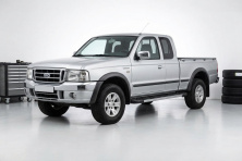 Бокові пороги RedLine V1 (2 шт., Алюміній) Ford Ranger 2002-2006 рр.