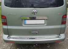 Накладка на ручку багажника (нерж) Carmos - Турецька сталь Volkswagen T5 Transporter 2003-2010 рр.
