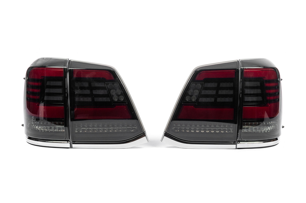 Задні ліхтарі 2008-2015 (Sequential Red) для Toyota Land Cruiser 200