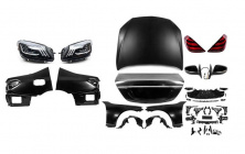 Комплект рестайлінгу в W222 (без бамперів) Mercedes S-сlass W221 2005-2013 гг.