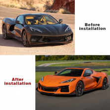Комплект обвісів Z06 Chevrolet Corvette C8 2019- рр.